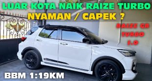 Review Konsumsi BBM Raize Turbo di Perkotaan