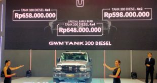 Andalkan Mesin Turbo, GWM Tank 300 Diesel Melantai di GIIAS 2025