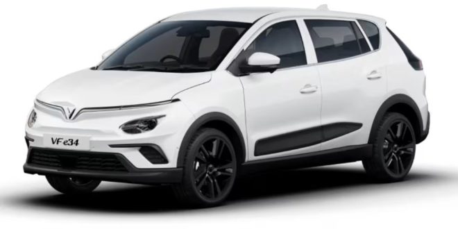 Spesifikasi Mobil Listrik Vinfast VF e34, Bisa Tempuh Jarak 277 Km dengan Waktu Pengecasan 27 Menit