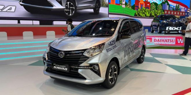 Populasi Mobil LCGC Daihatsu Sigra Tembus 425 Ribu Unit